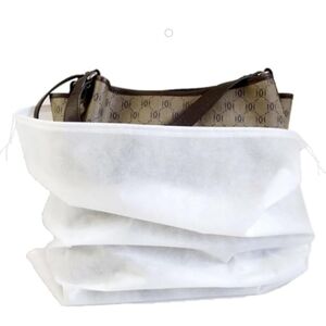 TWO Large Dust Cover FABRIC Storage Bags Eco-friendly -White